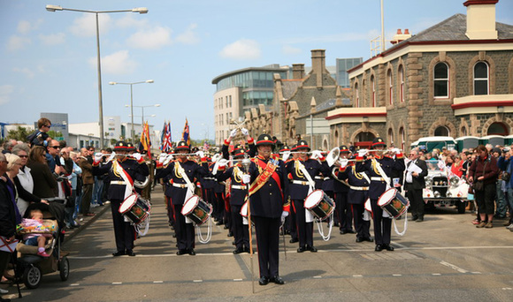 英國澤西島慶祝解放65周年