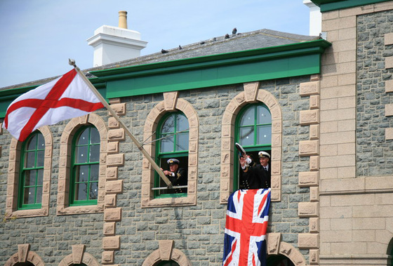 英國(guó)澤西島慶祝解放65周年