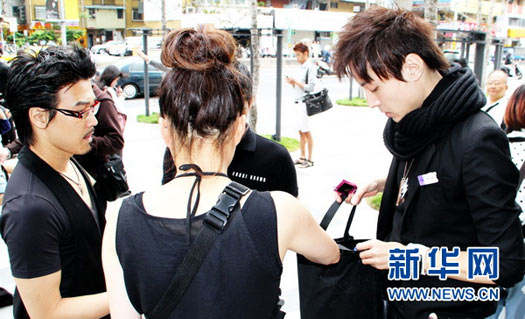 組圖：臺(tái)北街頭的美女