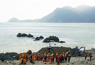 臺(tái)灣蘇花公路坍方事故：再確定一大陸罹難者身份