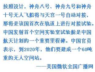 外媒關(guān)注中國天宮一號(hào)發(fā)射