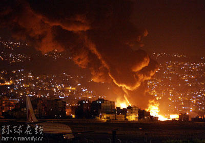 以軍空襲貝魯特國(guó)際機(jī)場(chǎng)