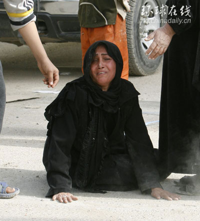 女人彈血洗巴格達校園