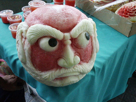 這樣的西瓜你敢吃嗎？