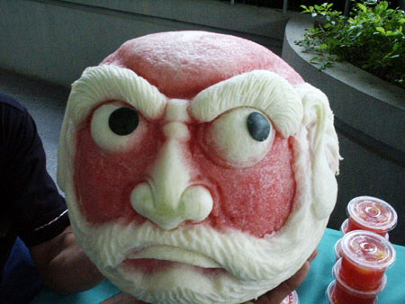 這樣的西瓜你敢吃嗎？