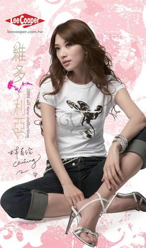 林志玲牛仔代言破記錄 性感嫵媚秀美腿(圖)