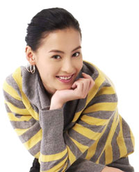 張柏芝戒肉食菜瘦臉秘訣