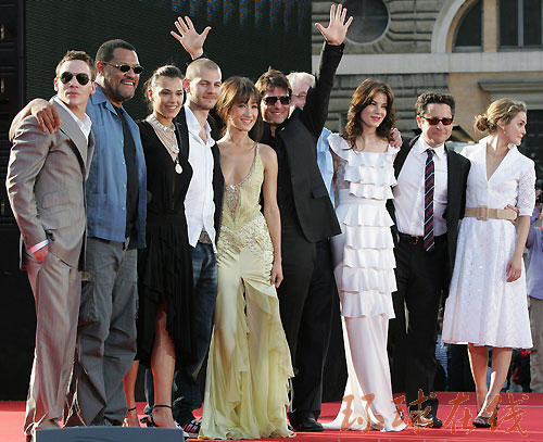 克魯斯亮相《碟中諜3》羅馬首映式 新任務是換尿布(組圖)