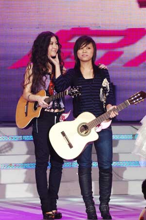 超女競爭兇猛出現(xiàn)絕版亮點