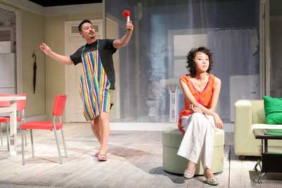 戲逍堂PK上海人藝 愛(ài)情賀歲“八寶周”味道好