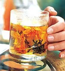 電腦族多用菊花茶熏熏眼