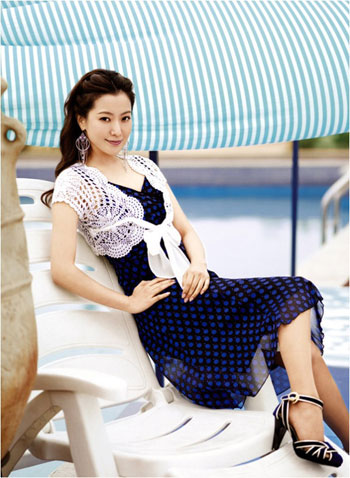 金喜善joinus甜美演繹07夏裝