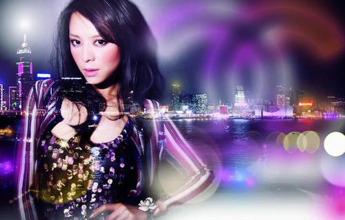 張靜初寫真帥氣妖魅