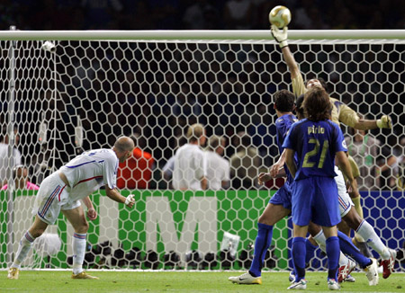 齊達(dá)內(nèi)生涯中的五個(gè)最后一次（圖） 