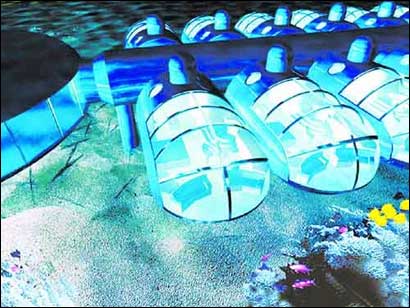 世界首座海底酒店明年開張 建在水面以下18米