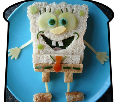 如何做飯孩子才愛吃？英一父親創(chuàng)異型三明治成名人