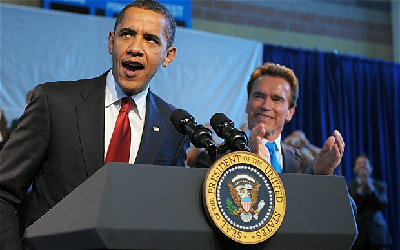 施瓦辛格或出任奧巴馬政府要職 兩人冰釋前嫌?