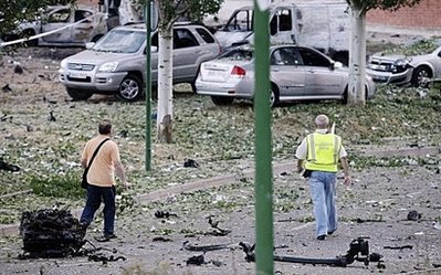 西班牙軍營大樓遭汽車炸彈襲擊 傷者有大量士兵妻兒