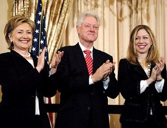 傳克林頓周日嫁女奧巴馬全家將出席 希拉里否認(rèn)