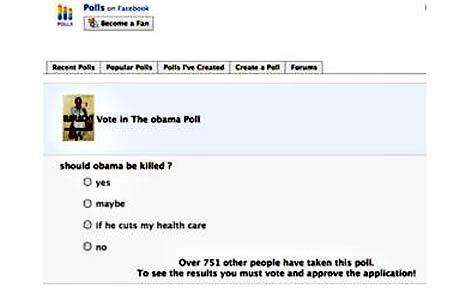 網(wǎng)民發(fā)貼問“奧巴馬該不該殺” 特勤局介入調(diào)查