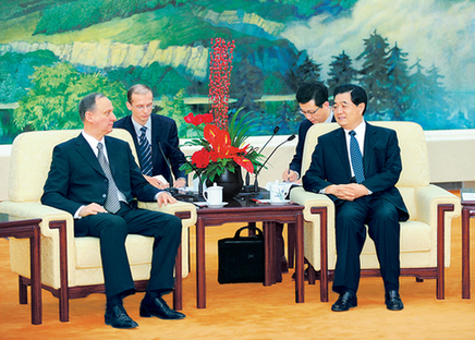 胡錦濤會見俄羅斯聯(lián)邦安全會議秘書