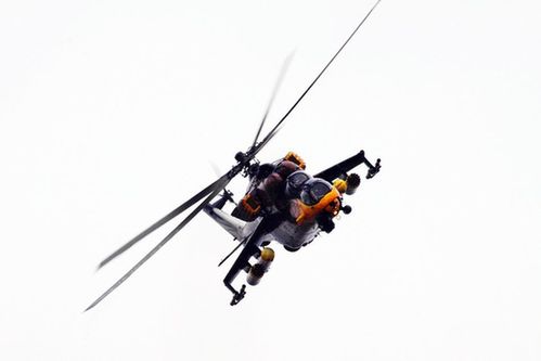 匈牙利空軍為米-24V攻擊直升機(jī)涂上雄鷹涂裝