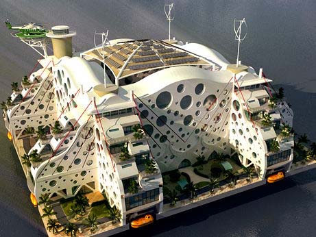 海上漂浮城市：烏托邦式未來人類居所或7年后問世