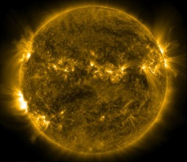 你從來沒有看到過的太陽! NASA圖片展現(xiàn)別樣美麗