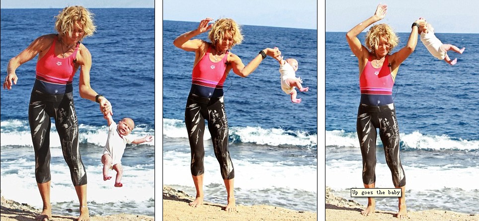 嬰兒練瑜伽？俄女教練上傳驚險視頻惹爭議