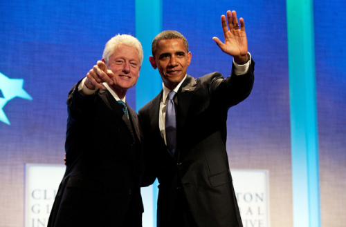 奧巴馬爭取連任 克林頓或?qū)f(xié)助籌集競選資金