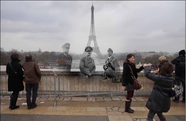 俄攝影師將歷史與現(xiàn)實合二為一 獨創(chuàng)回顧戰(zhàn)爭巧妙視角