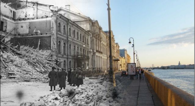 俄攝影師將歷史與現(xiàn)實合二為一 獨創(chuàng)回顧戰(zhàn)爭巧妙視角