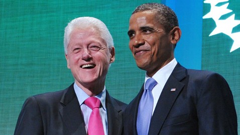 奧巴馬與克林頓聯(lián)手籌款 或籌得360萬(wàn)美元