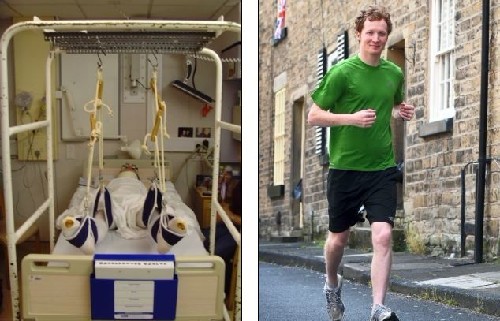 六年前被醫(yī)生診斷全身癱瘓 英小伙靠驚人意志力康復(fù)