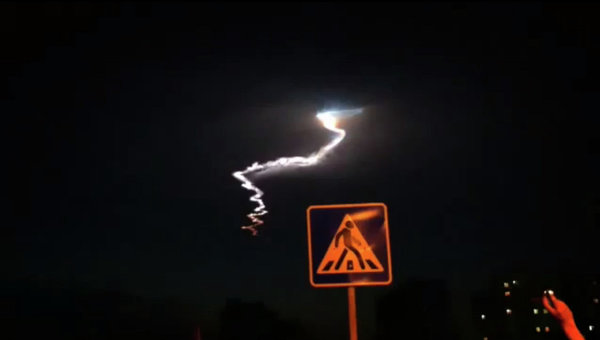 中東多國觀測到疑似UFO 被指為俄羅斯試射導彈