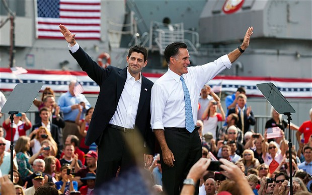 羅姆尼與副手見(jiàn)面過(guò)程如諜戰(zhàn)片 奧巴馬指其經(jīng)濟(jì)政策富人至上