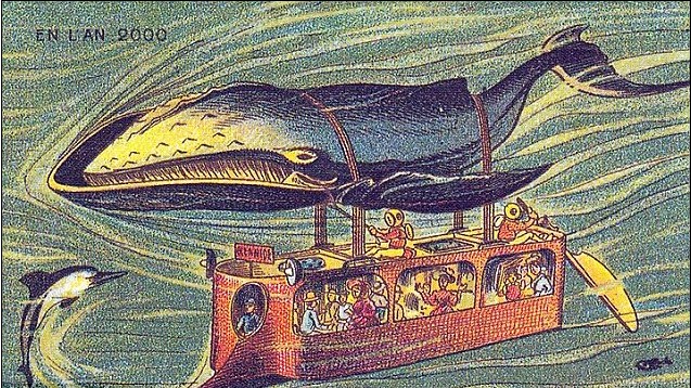 會飛的消防員、水下門球 19世紀(jì)藝術(shù)家對21世紀(jì)的“超現(xiàn)實(shí)”展望