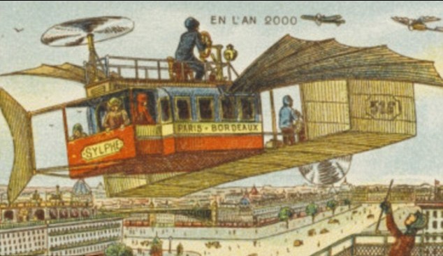 會飛的消防員、水下門球 19世紀(jì)藝術(shù)家對21世紀(jì)的“超現(xiàn)實(shí)”展望