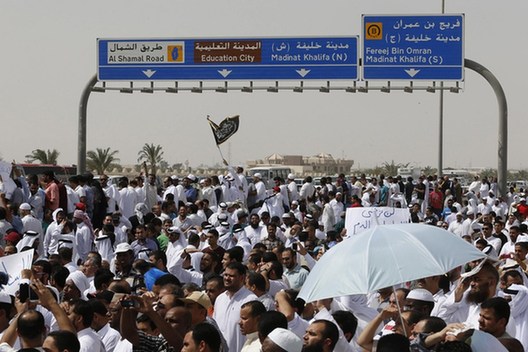 全球20余個(gè)國(guó)家和地區(qū)舉行反美示威