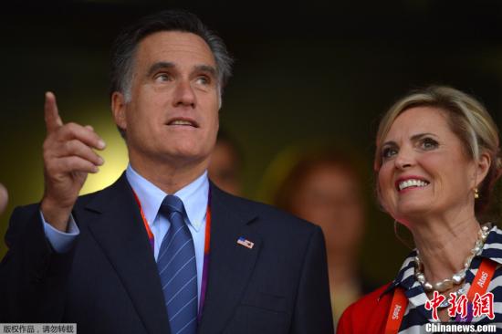 羅姆尼夫婦去年收入1370萬(wàn)美元繳稅194萬(wàn)美元