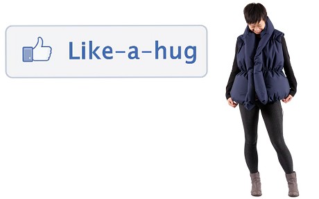 “擁抱夾克”傳送真實溫暖 彌補虛擬世界距離感