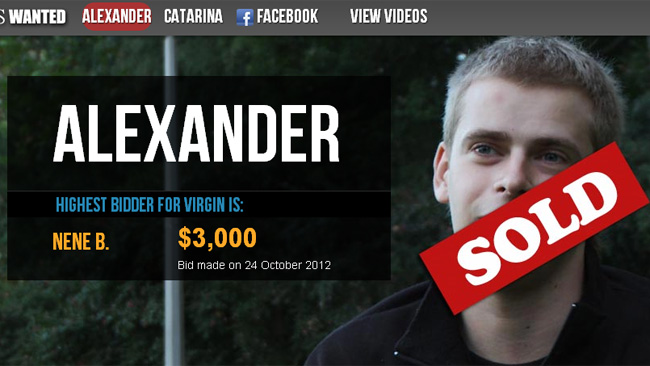 巴西20歲女學(xué)生網(wǎng)上拍賣貞操 日本人78萬美元競(jìng)標(biāo)成功