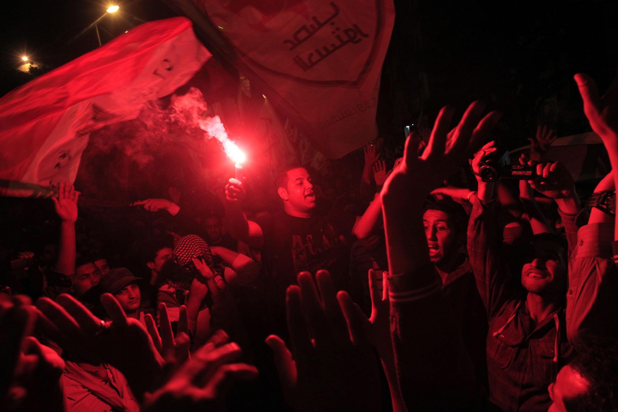 埃及積極調(diào)停巴以沖突角色重要 開(kāi)羅爆發(fā)沖突36人受傷