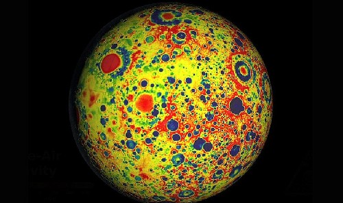 NASA航天器發(fā)回奇幻美圖 展示月球往日滄桑