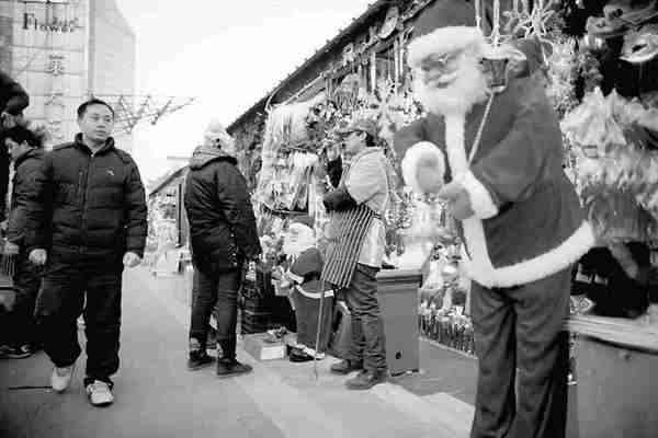 圣誕節(jié)走進(jìn)中國(guó)大城市