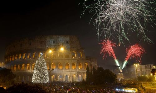悉尼炫彩焰火、時(shí)代廣場倒計(jì)時(shí) 世界各地喜迎新年