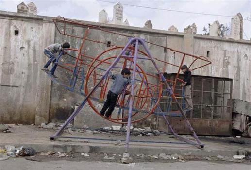 圖說敘利亞:戰(zhàn)火中的悲與歡