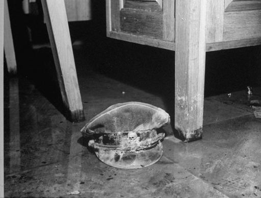 組圖:珍貴黑白老照片披露希特勒自殺地堡