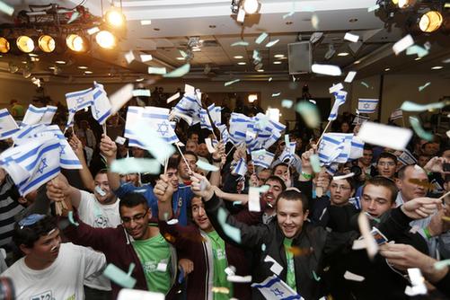 圖集:直擊以色列議會(huì)選舉 內(nèi)塔尼亞胡有望連任
