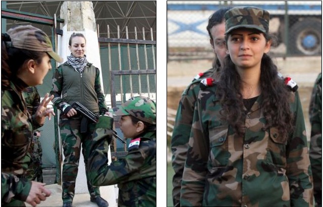 敘利亞招募500名女兵組建“國(guó)防雌獅”部隊(duì)